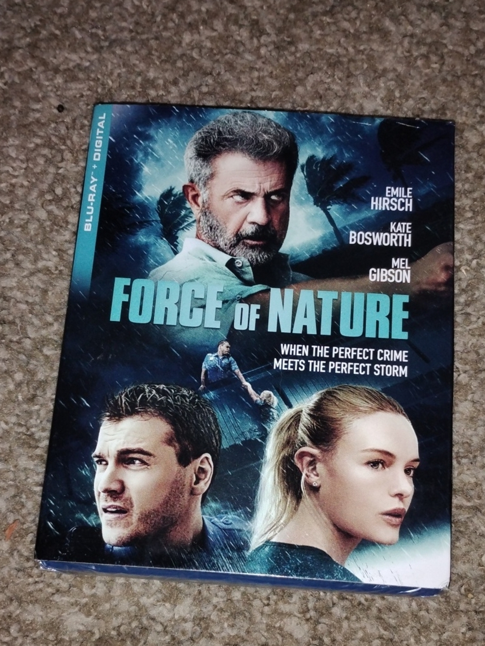 Force of Nature Blu-ray + Digital - Blue Cover Art WRAPPED NEVER Opened